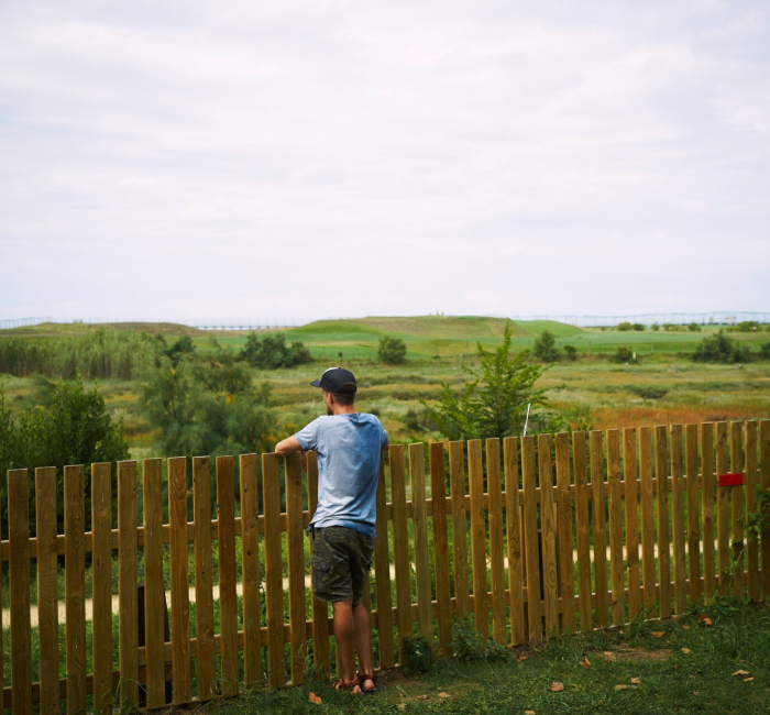 Residential good neighbour fencing in Adelaide