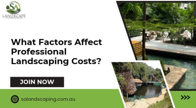 What Factors Affect Professional Landscaping Costs?